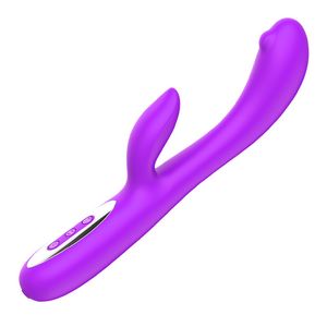 Vibradores de punto G rodantes dirigidos para mujeres Dual Vabration 12 velocidades Anal Dildo Clit Vagina vibrador productos eróticos juguetes sexuales para mujer