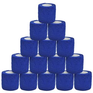 Tattoo Grips dark blue sports Elastic Tattoo Grip Bandage Wraps Tapes Nonwoven Waterproof Self Adhesive Finger Protection Tattoo Accessories 230701
