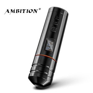 Machine à tatouer Ambition lame stylo sans fil fourniture de tatouage Portable pour artiste Body Art 220829
