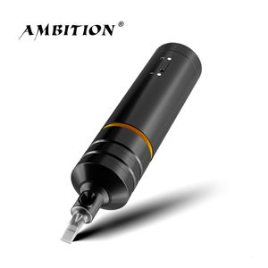 Tattoo Machine Ambition Sol Nova Unlimited Wireless Tattoo Pen Machine 4mm Stroke for Tattoo Artist Body Art 230711