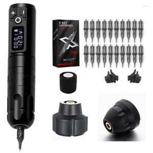 Tattoo Machine Ambition Soldier Wireless Pen Battery With Portable Power Pack 1950 MA/h Standard Cartridge Needle Kit