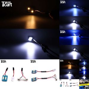 TCART T10 W5W CAR LED Lámparas de puerta de bienvenida Bulbos de lectura interior para Toyota Corolla E150 E160 E170 2008-2017 Accesorios