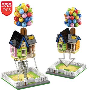 Technical Ideas Tensegrity Building Blocks Suspended Balloon House Force Balance Construction Bricks Assembly Toys for Children 210929