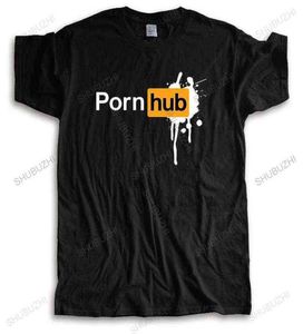 Camiseta tienda porno hub splat camisetas hombres personalizado manga corta Boyfriend039s Men039s barato hombre verano algodón camiseta short1886508