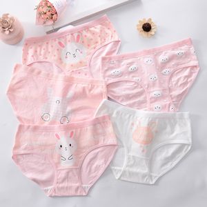 Teenage Culotte Lapin Culotte Jeune Fille Mémoires Confortable Coton Rose Culotte Enfants Sous-Vêtements 20220906 E3