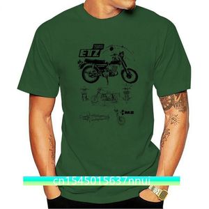 T-shirts homme haut harajuku Fitness marque vêtements t-shirt chemise MZ ETZ 250 DDR Kult Fun Motorrad Biker MC Ostalgie Zone t-shirt 220702