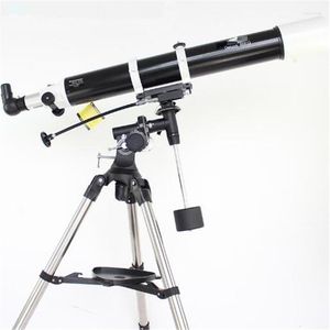 Télescope astronomique réfractif 80EQ 80DX 80/900mm F11.25, système optique de réfraction EQ2, monture équatoriale 81048