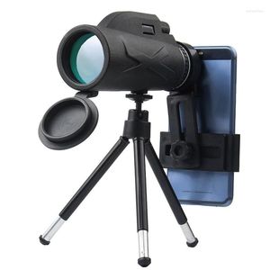 Télescope 80X100 Zooms monoculaire Portable prisme haute définition optique téléphone Mobile équipement de Camping de haute qualité