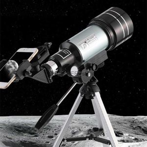 Telescope Binoculars F30070 Jumelles de télescope astronomique 150x télescope professionnel haute puissance grand oculaire jumelles longue portée pour cadeau L231226