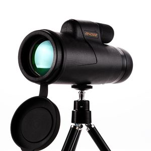 Telescopio binoculares Mini adaptador de teléfono profesional portátil Skywatcher monoculares impermeables Teleskop equipo de Camping BI50TE