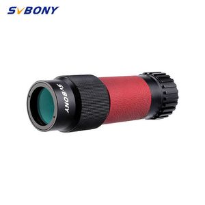 Jumelles de télescope SVBONY 8x25 / 10x25 Monoculaires en métal Revêtement multicouche Imaging Car Mini Portab Travel Opera Theatre Musm Tescope SV301 HKD230627