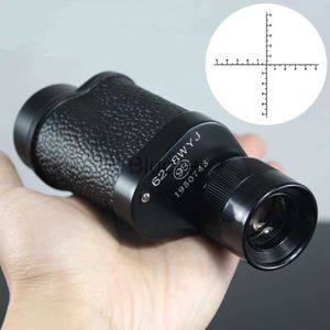 Telescopios 8x30 Telescopio monocular de caza Prismáticos profesionales Telémetro Medidor de distancia Visión nocturna Equipo de camping Herramientas de pesca x0727