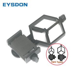 Télescopes Eysdon Universal Metal Telescope Smart Phone Adapter Mount pour Binocular Monocular Spotting Scope Telescopi Grande Range Support