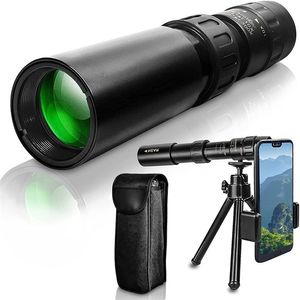 Telescopios Profesional 10300X40mm Zoom Prismáticos potentes Telescopio monocular de largo alcance HD 4K Prismas BAK4 de alta calidad para acampar 221017