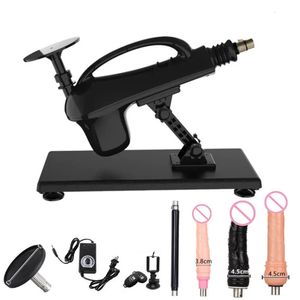 Telescopic Sex Machines 60mm Stroke Automatic Female Masturbation Sexual Kits 3XLR Sex Machines 0-500rpm Big Dildo DIY Sex Toys 240102