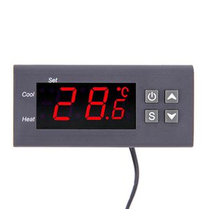 Commutateur de régulateur de température MH1210A 12/24/110 / 220 V -40 ~ 120 ﾰ C aquarium éclosion fruits de mer machine électronique affichage numérique thermostat