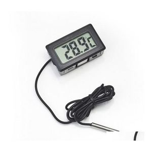 Température Instruments En Gros Mini Numérique Lcd Thermomètre Électronique Capteur Temp Testeur Durable Compteur Précis Wdh1235 T03 Drop Dhcyi