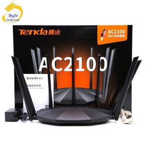 Tenda routeur Wifi sans fil Ac23 2100mbps prise en charge ipv6 2 4ghz 5ghz 802 11ac b n g a 3 3u 3ab pour la famille soho214b290z1443812