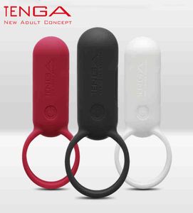 Tenga SVR Ring de vibration sexuelle intelligente pour le pénis Toys pour couples anneau vibrateur imperméable Adulte Adulte Electric Sex Toys Q1706867758999