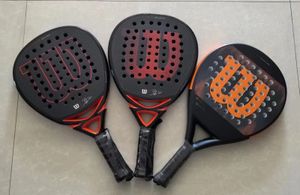 Raquettes de tennis Raquette de Tennis Padel professionnel visage doux en Fiber de carbone doux EVA visage Paddle Tennis sport raquette équipement avec couverture 231216