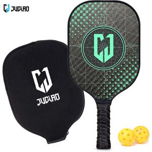Raquettes de tennis Pickleball Paddle Set Juciao Graphite Composite Paddle 3K Twilled Carbon Fiber Surface Usapa Approved Outdoor Sports 230712