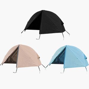 Tentes et abris Camping tente pliante portable extérieur sol tente personne seule étanche UV utilisé pour la randonnée avec lit 230720