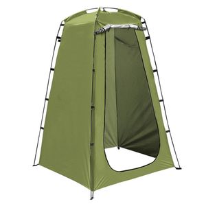 Tentes et abris Tente de camping en plein air Douche portable Tentes de bain Extérieur Portable Vestiaire Abri étanche à la pluie Plage Montagne Toilette 230210