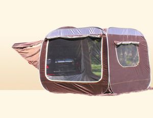 Tentes et abris Équipement portable Tente familiale universelle SUV Voiture extérieure Queue de toit arrière Yanshen Camping Auvent multifonctionnel 5406065