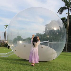 Tiendas de campaña y refugios RTS inflable al aire libre impermeable PVC tienda de campaña a prueba de viento Chlidren 650w soplador de aire 3m 2.5m campamento patio de recreo verano