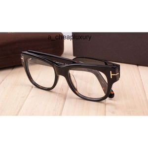 TF Wholesale-Frame 5040 Brand Designer Plank Big Frame Eyeglass Frames For Women Retro Myopia with Case