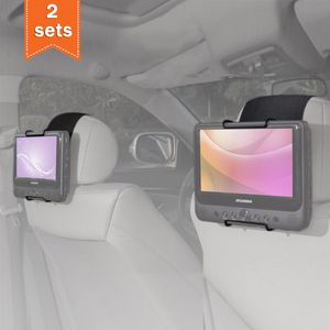 Soporte de montaje para reposacabezas de coche TFY para SYLVANIA SDVD9805, reproductor de DVD portátil, también se adapta a todas las pantallas giratorias de 7 a 10 pulgadas, DVD portátil 329R