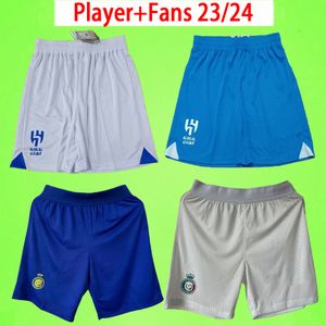 player version Ronaldo Neymar jr BENZEMA 23 24 Al Hilal Nassr FC soccer shorts ittihad home away third fans MANE NEVES KANTE Al-Ittihad 2023 2024 Football pants Al-Nassr