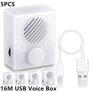 Cadeau de Thanksgiving Module sonore USB 16M - Boîte vocale pour enfants pour poupée bébé en peluche avec boîte vocale de lecture pour cadeaux d'animaux en peluche ours en peluche