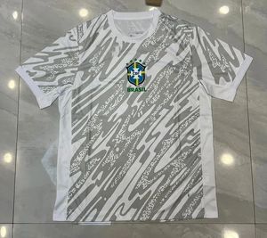 Le maillot de football de l'équipe nationale du Championnat d'Europe 2024 pour le Brésil P.COUTINHO ensemble pour hommes et enfants à domicile et à l'extérieur P COUTINHO T.SILVA PELE Maillot de football Uniforme