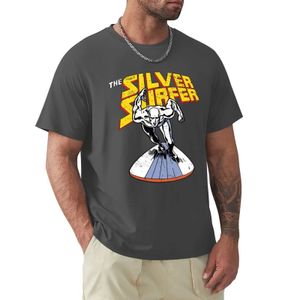 Le classique Silver Surfer V3 Grunged T-Shirt uni t-shirt à séchage rapide t-shirts pour hommes 240307