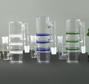 Le dernier verre de couleur de cigarette en verre de silicium à haute teneur en borique fumé, variété transparente de styles, supporte le logo personnalisé