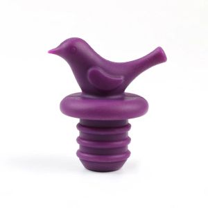 The New Creative Bird Design Wine Stopper Silicone Wine Stopper Bouch à bouteille de bouteille bouteille bouteille bouteille bouteille pour sauts de vin.