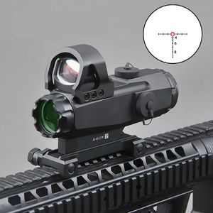 La nouvelle lunette de visée multi-portée haute précision Mark 4 HAMR 4x24mm loupe Red Dot Scope Hybrids Sight