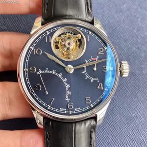 Serie española de Portugal del reloj A380 equipado con movimiento de rueda de turmalina totalmente automático Cal.51900 personalizado. La cubierta de movimiento es mejorada.