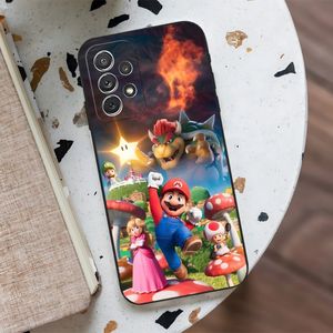 Case de téléphone Super Marios Bros pour Sumsung Galaxy M14 M02 M54 M14 M20 M30 M30S M31S M31 M32 M40 M51 M52 M80