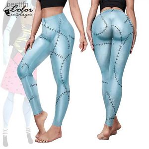 Thème Costume Couleur Cosplayer Anime Cosplay Leggings Halloween Come Film Sally Habiller Pantalon Réveillon De Noël Pantalon Cos Vêtements Pour AdultesL231013