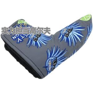 Forro grueso Lemon Golf Club Cover Set Putter Headcover para mujeres Golf Clubs de madera Cubiertas de cabeza 1 3 5 220629