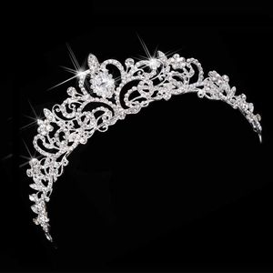 Diademi da sposa di lusso da sposa Austria Crystal Tiara Crowns Princess Queen Party Prom Strass Tiara Fascia per capelli Accessori per gioielli Z0220