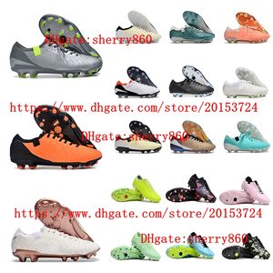 Tiempoes Legendes Xes Elite FG Soccer Shoes Cleats Sole de fútbol Botas de fútbol Blanco Blanco Azul