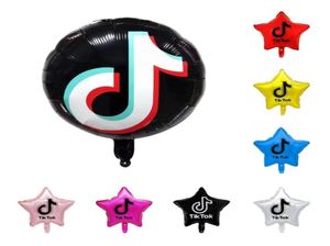 Tiktok Balloons Girls Birthday Video Party Party Decoration Ballon Aluminium Foil Balloons Party Supplies T2I532027296440