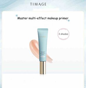 TIMAGE Primer 40g Porcelain Radiance Crème de base multi-effet Fraîcheur du fond de teint Créer du maquillage pour le visage en céramique cristalline 240220