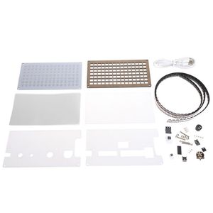 Minuteries E15A DIY DS3231 Kit Réveil Grande Taille Treillis Tactile Luminosité Réglable