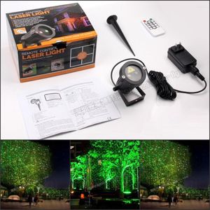 Tinhofire CPD-S télécommande ciel étoiles RG LED scène lumière lampe fête étanche jardin paysage noël