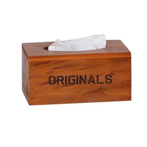 Cajas de pañuelos, servilletas, caja de escritorio de madera Vintage, adornos, almacenamiento en habitación para el hogar, artesanías, regalo de papel Retro multifunción