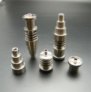 Clavo de titanio sin domo GR2 G2 para bobina calefactora de 16mm y 20mm Dnail D-Nail Enail para ambos hembra macho LL